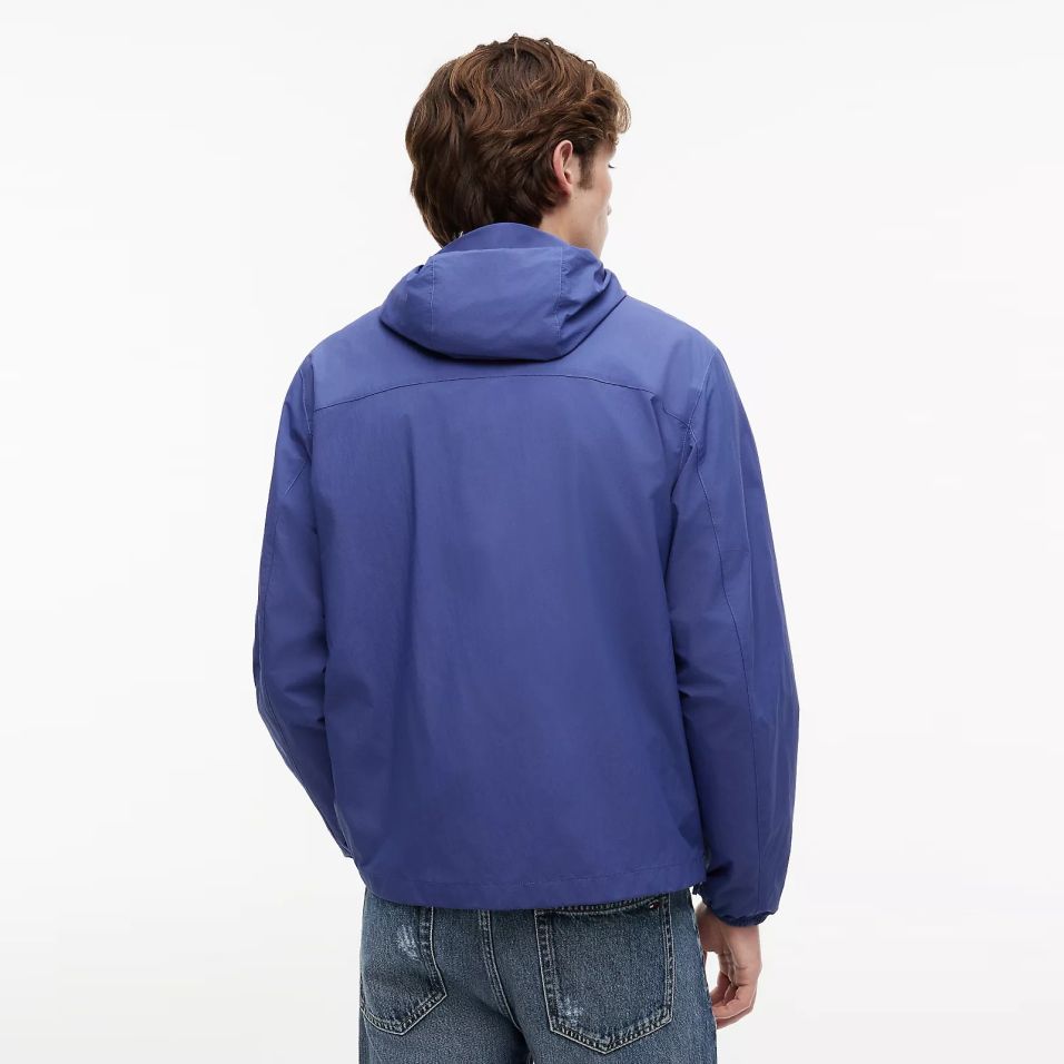 Tommy Jeans Chicago Packable Jack Blauw
