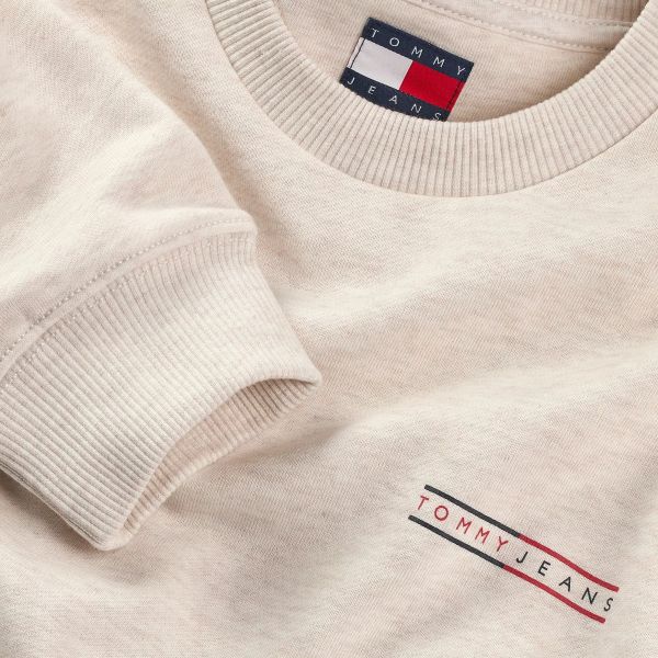 Tommy Jeans Entry Graphic Sweater Off White