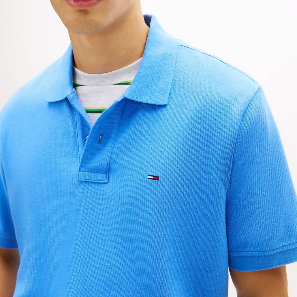 Tommy Jeans Essential Polo Blauw