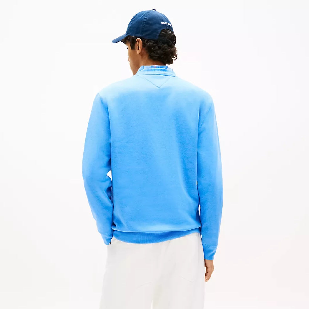 Tommy Jeans Flag Sweater Blauw