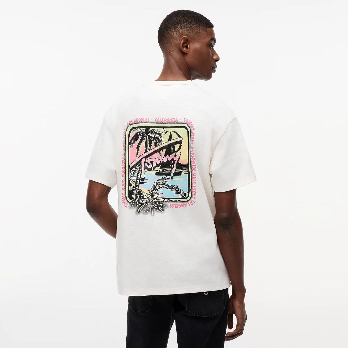 Tommy Jeans Relaxed Novelty T-shirt Off White