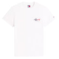 Tommy Jeans Slim Sign Chest T-shirt Wit