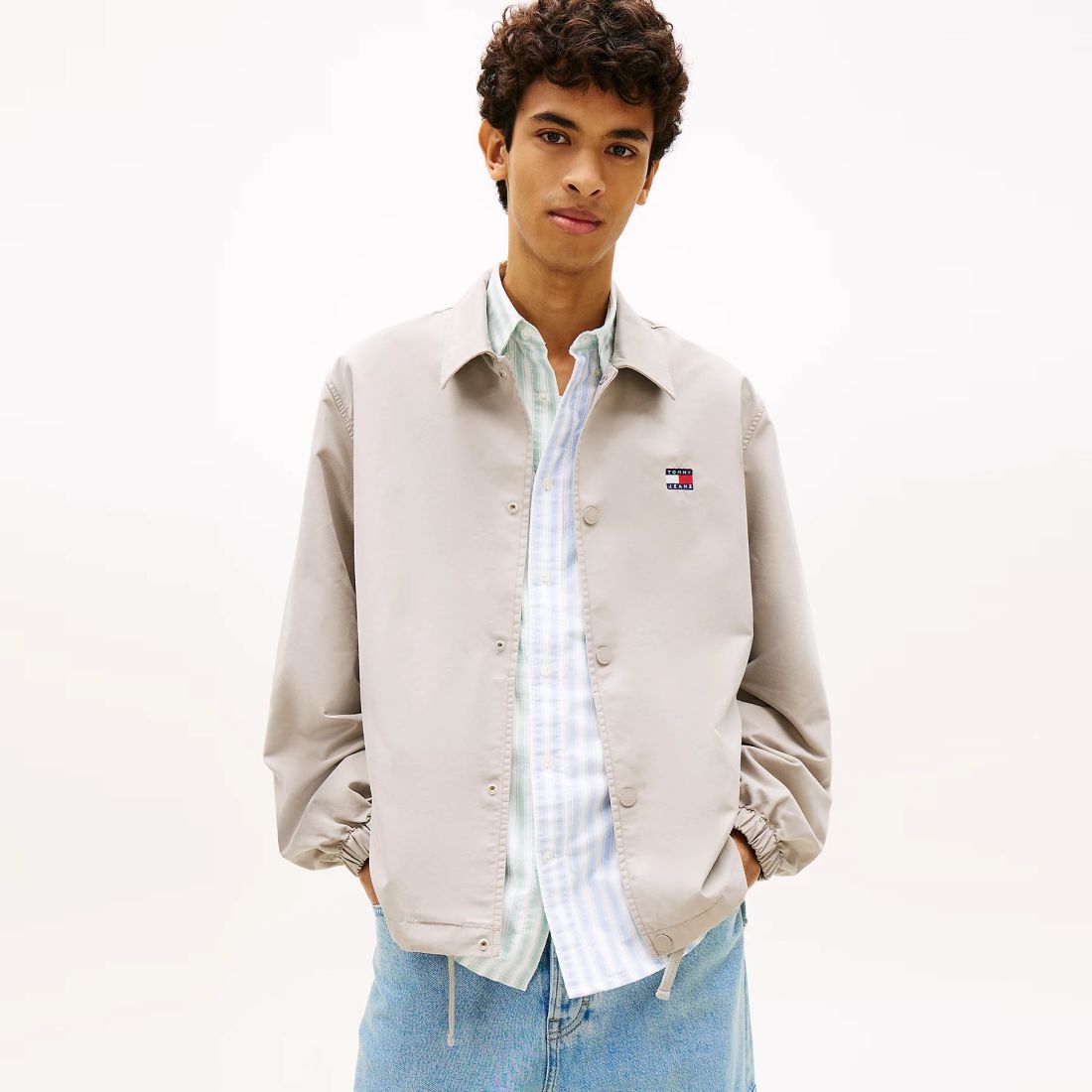 Tommy Jeans Sport Overshirt Beige