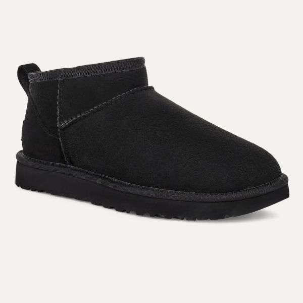 UGG Classic Ultra Mini Laars Zwart