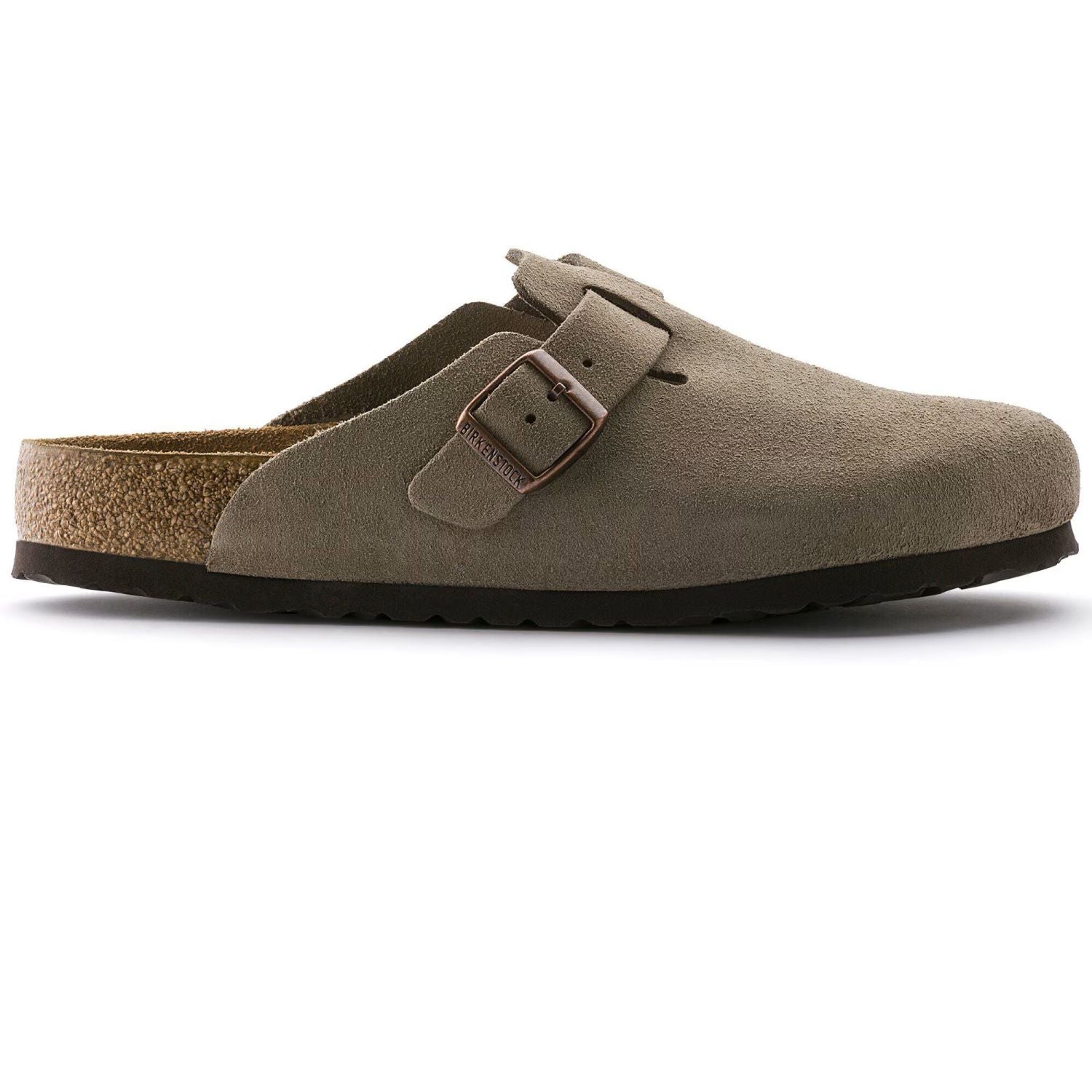 Birkenstock Boston Soft Pantoffel Beige