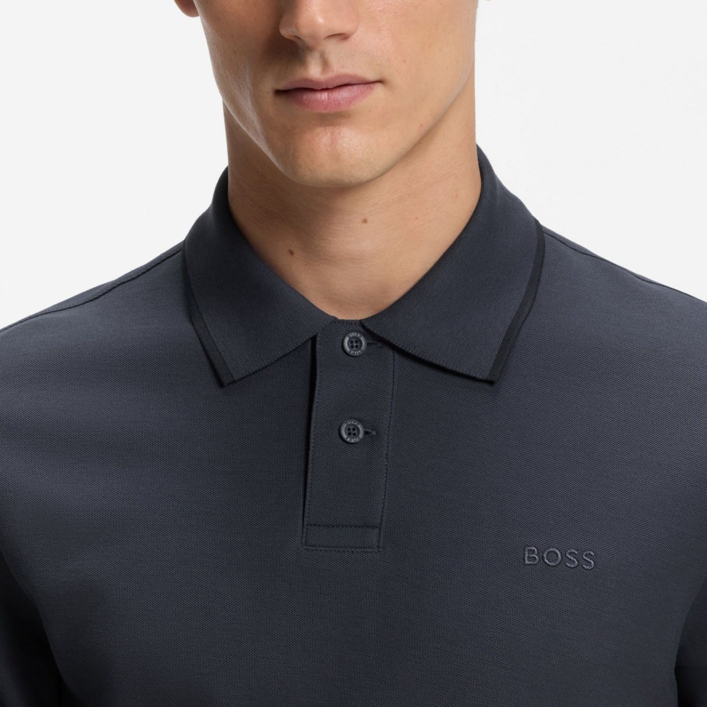 Boss Phoenix Polo Donker Blauw