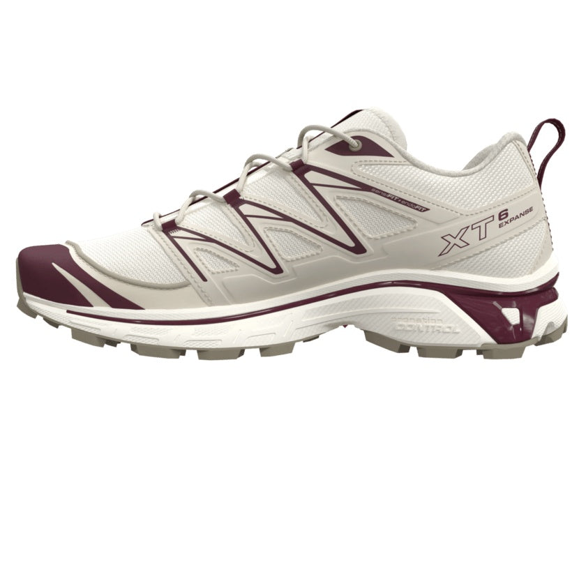 Salomon XT-6 Expanse Sneaker Off White/Rood