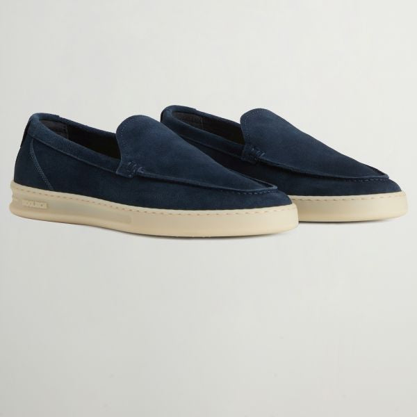 Woolrich Double U.T. Loafers Navy