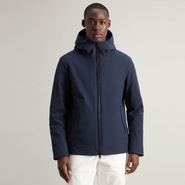 Woolrich Pacific Soft Shell Jack Navy