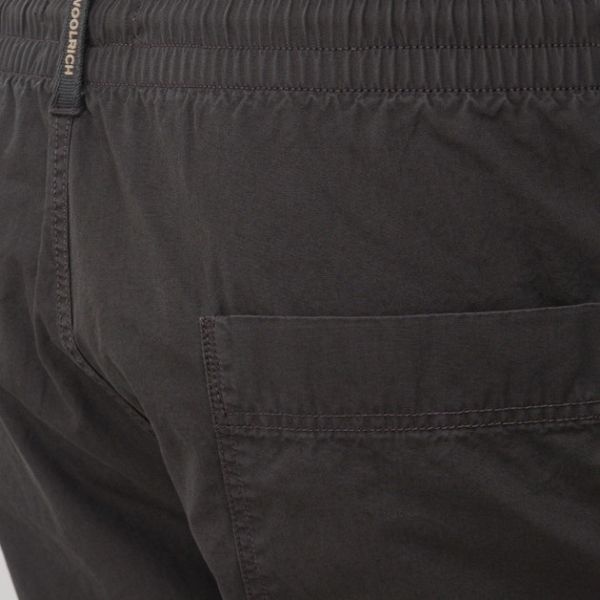 Woolrich Poplin Korte Broek Antraciet