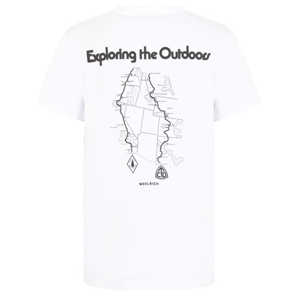 Woolrich Trail T-shirt Wit