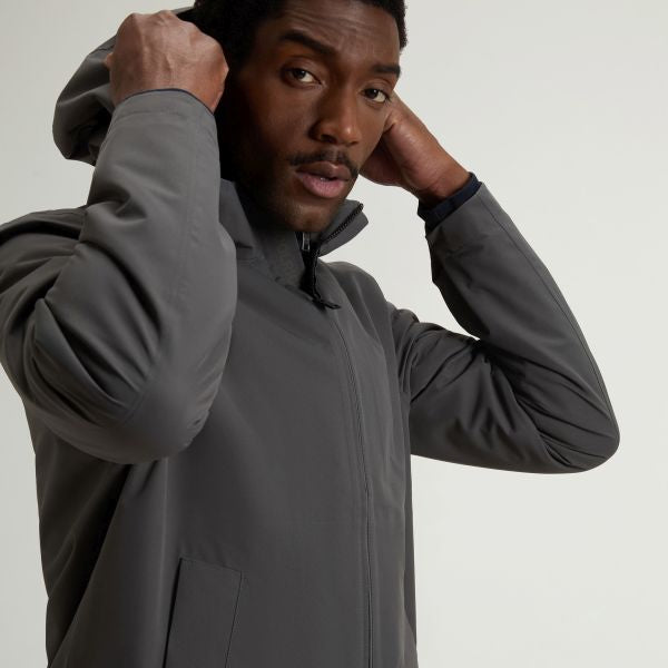Woolrich Two Layers Pacific Jack Antraciet